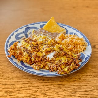 Chorizo & Eggs Plate