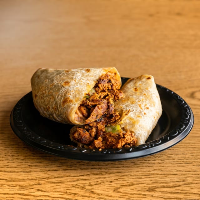 Al Pastor Burrito.
