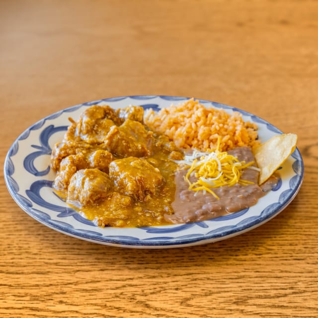 Chile Verde Plate.