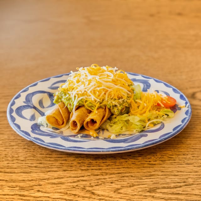 3 Rolled Taquitos.