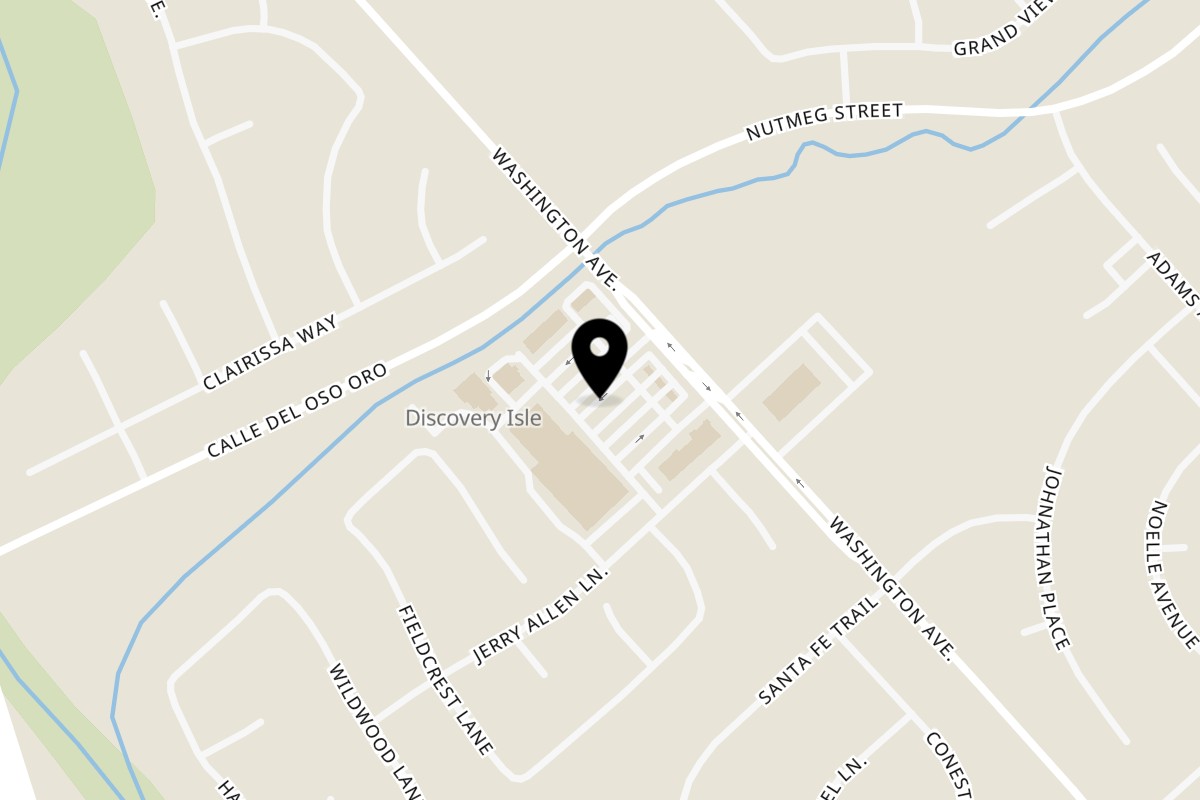 Map showing the location of El Ranchito Taco Shop on 23811 Washington Ave in Murrieta